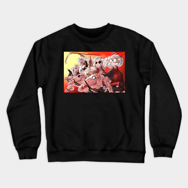 rhinestone eyes Crewneck Sweatshirt by harayamanawari